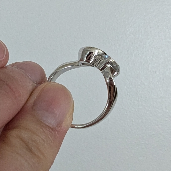 Toi et Moi ring size US 7.5 - Picture 5 of 11